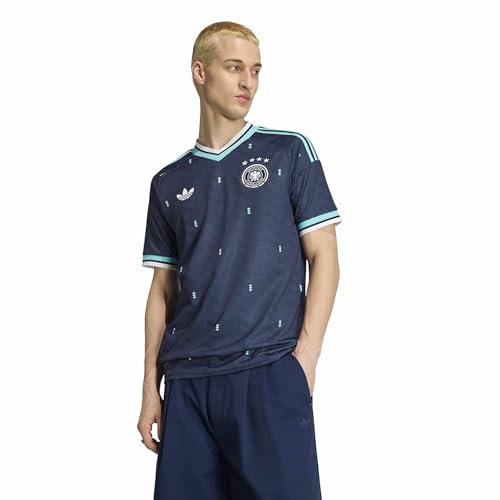 adidas Mens Germany 26 Away Replica Jersey Collegiate Navy Large R