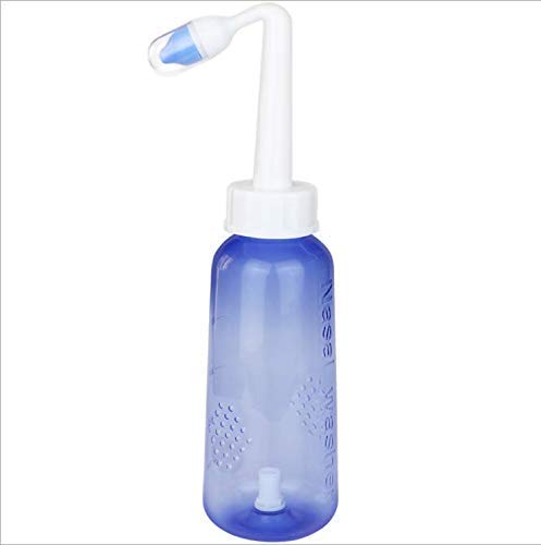 bxq Nose Nasal wash Pot Cleaner Pressure Rinse Irrigation for Adult & Kid BPA Free300 ML