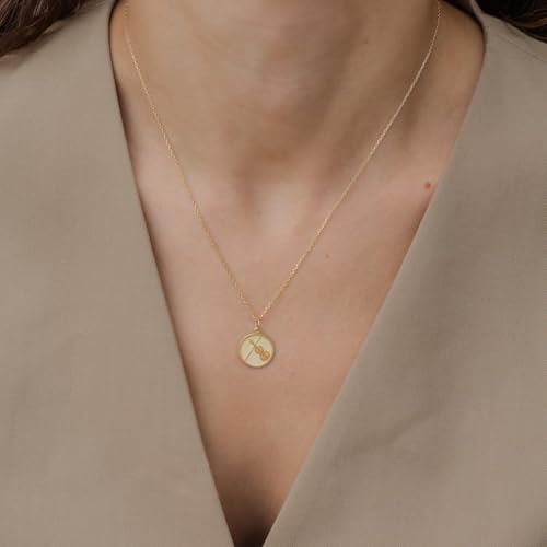 Pendentif pièce gravée violon, le cadeau unisexe idéal