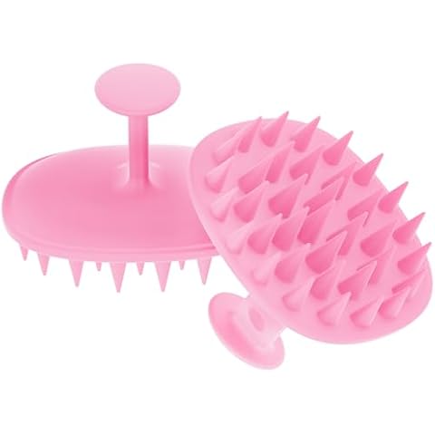 Cbiumpro 2-Pack Scalp Massager Hair Growth, 100% Silicone Scalp Brush, Hair Shampoo Brush, Scalp Scrubber Shower for Dandruff Removal, Ultra Soft Scalp Exfoliator Cover