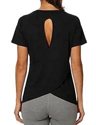 Wayleb Camiseta Deportiva Mujer Manga Corta Top Fi...: Material Cómodo y de Secado Rápido: Esta camiseta deportiva para mujer está confeccionada con 92 % poliéster y 8 % elastano. El tejido es ligero, elástico y transpirable, ofrece un ajuste cómodo y un secado rápido, ideal para fitness, yoga, running y...