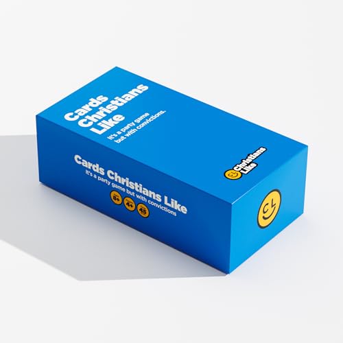 christians like cards party game  600 cards  humorous prompt cards with funny or edgy responses  fun for teens adults  ideal for families youth groups bible studies game nights