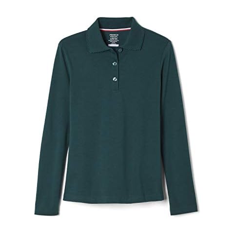 French Toast Girls' Polo Shirt in Hunter Green Cover