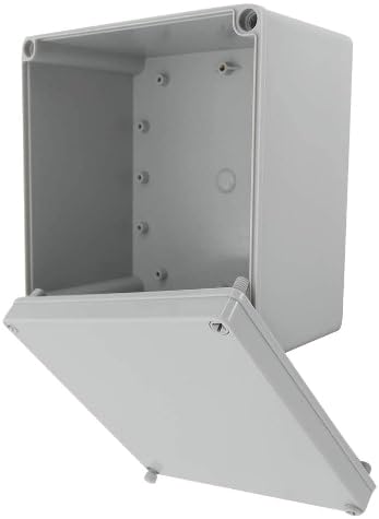 Amplifier Housing Box, 4 inches x 4 inches x 2 inches (101.6 mm x 101.6 mm x 50.8 mm), White Color-image-9