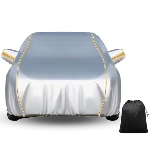 LinGKon Funda para Coche para Toyota Camry 1991-2025丨Funda Coche Exterior Impermeable Transpirable Funda Completa del Coche Rasguño Anti-UV Resistente Al Polvo con Cremallera(Silver)