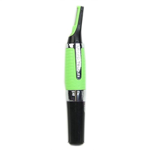 Nose Ear Face Neck Eyebrow Hair Trimmer Unisex LED Lights Shaver Clipper Cleane