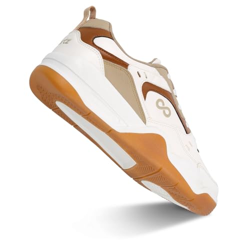 Image of WALKAROO Colourblocked Sneakers for Men's|Comfortable Insole and Secured Lace-Up Closure |Stylish Sneakers for Everyday Wear|WY3477