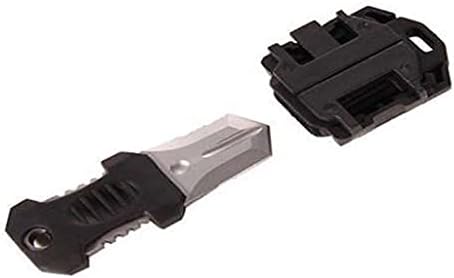 Molle Webbing Mini Knife Pocket EDC Tool (Black) image 5