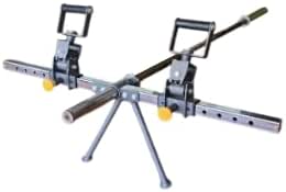 Fixation Landmine Pour Haltère – Platine De Rangée T Bar, Acier Allié Noir