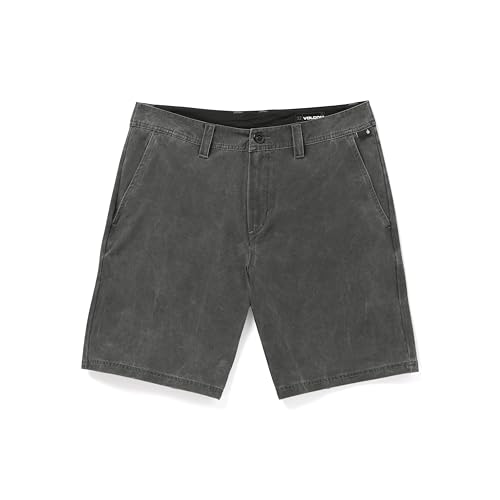 Short Volcom Stone Faded Hybrid noir pour homme vêtement été décontracté