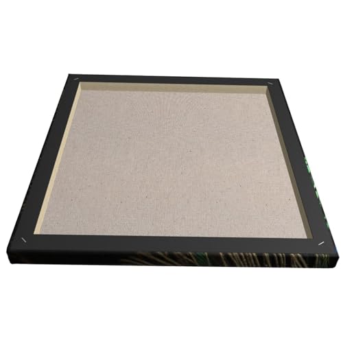 Peintures thème plumes de paon vertes 40,6 cm pour réveiller les murs ternes de votre maison - 7