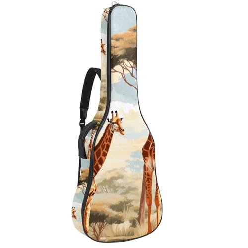 Sac pour guitare acoustique étanche : finis les chocs grâce à la protection éponge