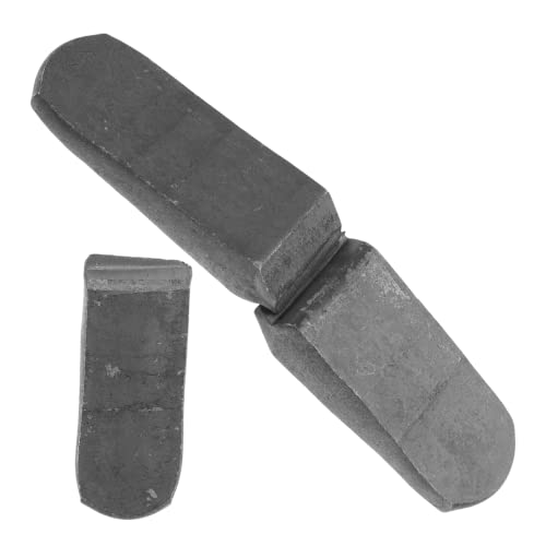 GALPADA 3piezas Cuñas De Hierro Metálicas Para Fijar Mangos Herramientas De Reparación Cuña Duradera Hogar y Exteriores