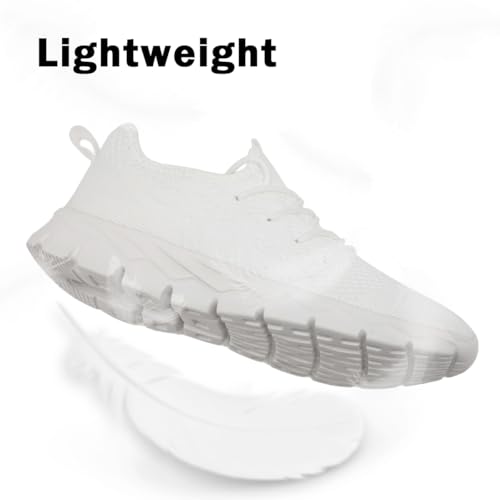 Image of DLWKIPV Womens Slip on Walking Tennis Shoes for Women Work Running Athletic Gym Sports Sneakers Lightweight Casual Shoe