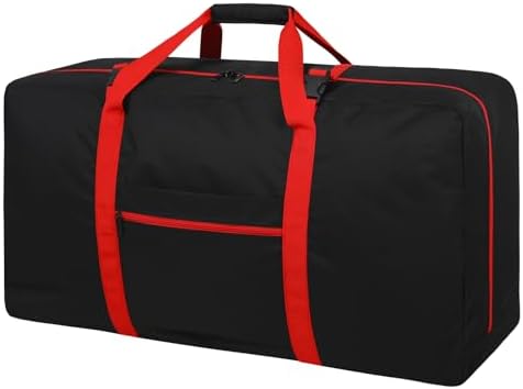 Extra Large Duffel Bag 110L Travel Duffel Bag lightweight Luggage Bag for Outdoor, Travel, Sport-Black