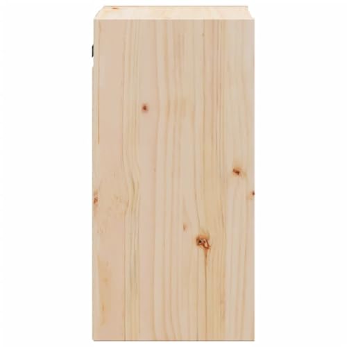 Étagère suspendue pin massif non traité design durable et robuste - 7