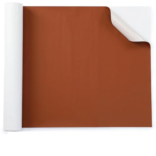 Patch de réparation en cuir marron clair pour relooker les armoires de cuisine