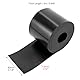 QWORK® Neopren-Gummiplatte, Gummistreifen 80 mm (B) x 1,5 mm (T) x 3 m (L) für DIY-Dichtungen, Pads, Dichtungsbeläge, Bodenschutz