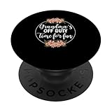 Photo Gallery maglietta "grandma s off duty time for fun" popsockets popgrip adesivo Photo Gallery maglietta "grandma s off duty time for fun" popsockets popgrip adesivo