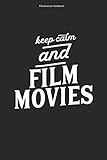 Filmemacher Notizbuch: 100 Seiten | Punkteraster | Filme Regie Filmregisseur Kino Filmproduktion Filmberuf Kultur Film Regisseur Produzent Team Geschenk Produktion