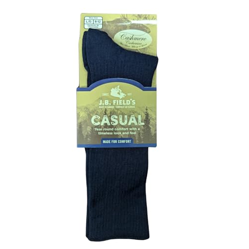 Image of J.B. Field's Men's & Women's Cashmere non-binding Casual Socks (1 Pair)