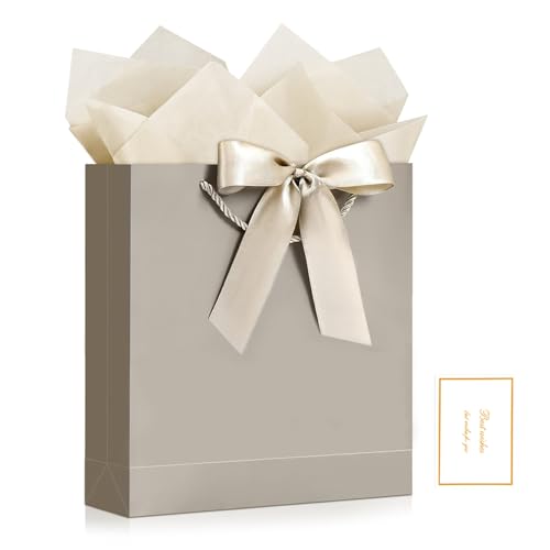 YoungTree Medium Gift Bag with Ribbon and Greeting Card 2