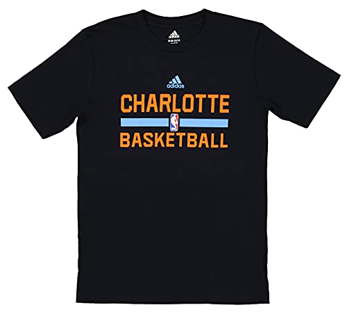 Outerstuff NBA Boys Youth (8-20) Charlotte Bobcats Practice Short Sleeve T-Shirt, Medium (10-12)