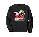Photo Gallery vintage limited edition 2004 originale retro birthday est felpa Photo Gallery vintage limited edition 2004 originale retro birthday est felpa