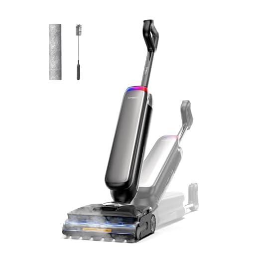 Tineco Floor One S9 Artist Steam Wet Dry Vacuum Cleaner, High-Temp Steam Cleaning, 22kPa Suction, 360° SmoothDrive, Anti-Tangle Design, 185°F Flashdry, Long Runtime, 180° Lay-Flat