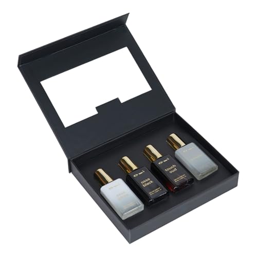 Image of Ossa Gift Set Perfume For Men - 4x20ML (80ML) | White, Autumn, Touch Oud, Ossa Black | Premium Perfume Gift Set Long-Lasting Fragrance For Memorable Gift for All Occasions