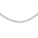 Produktbild Carissima Gold Damen 9k (375) Weißgold 0.9mm Diamantschliff Twist Panzerkette 5.13.1613 41cm/16zoll