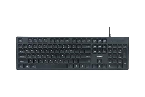 Lenovo 305 Wired USB-C Keyboard with Numeric Keypad, Full...