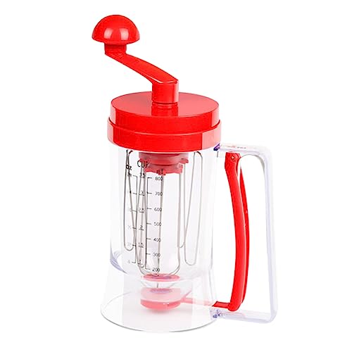 Ciieeo Dispensador De Masa Para Pasteles Manual Separador De Masa Para Cupcakes Donas Panqueques y Muffins Embudo Dispensador Medidor De Porciones