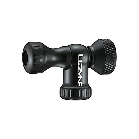LEZYNE Control Drive C02 Inflator, Head Only, Black Cover