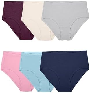 Fruit of the Loom Women's Women's Beyondsoft Underwear, Super Soft Designed With Comfort in Mind, Available in Plus Size Hipster (pack of 6)