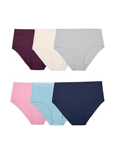 Fruit of the Loom Women's Beyondsoft Underwear, Super Soft Designed with Comfort in Mind, Available in Plus Size