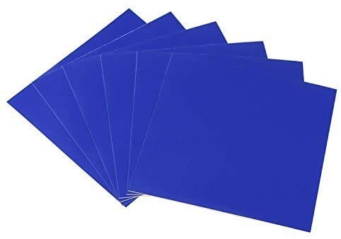 Lorcoo50 x Tile Sticker, 6' X 6' Square Bathroom/Kitchen Tile Transfer Stickers, 8 Colors for Choose/Pack of 50 Easy to Apply