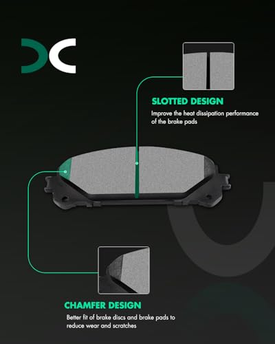 Image of SCITOO Front Rear Brake Kits Brake Rotors Brake Pad:31511;31544;D1324;D1391 | Fit For Lexus For RX350 2010-2015,For RX450h 2010-2015,For Toyota For Highlander 2014-2019,For Sienna 2011-2020