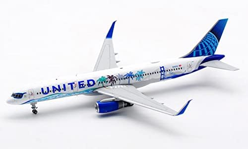 JC Wings for United Airlines California Livery B757-200 N14106 1:200 DIECAST Aircraft Pre-builded Model