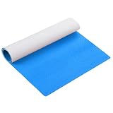 PATIKIL Agarre Cinta Hoja, Antideslizante Cinta Impermeable Alta Tracción Esmeril Lija Papel Agarres para Monopatín Patineta Scooter Escalera, Azul