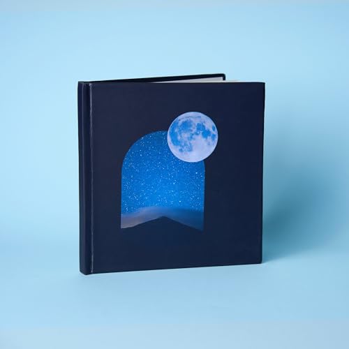 Image of The Confetti Square Notebook | 6 inch x 6 inch (15 x 15 cm) | Compact Diary with 80 GSM | Acid-Free Paper | Premium Quality Journal for Daily Planning, Task Management, Note-Taking & Creative Journaling, Durable & Stylish Design (Talking To The Moon)