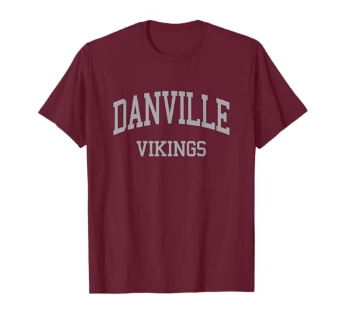 Danville High School HS Danville IL Retro Sports T-Shirt