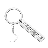 MAOFAED Scythe Keychain Literary Quote Hope In The Shadow Of Fear Is The World’s Most Powerful Motivator Inspirational Gift (hope in shadow)