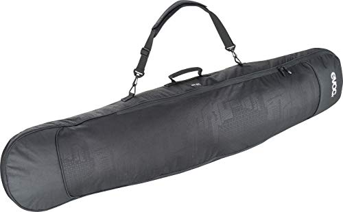 EVOC BOARD BAG Transporttas voor snowboards, snowboardtas (vulling aan de uiteinden van de tas, afneembare schouderriem, snowboardbeschermhoes voor boards tot 165 cm), zwart