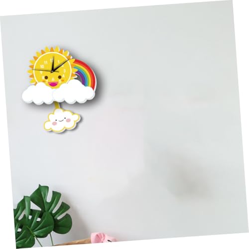 Horloge murale balançoire créative pendule murale originale décorative salon chambre bureau