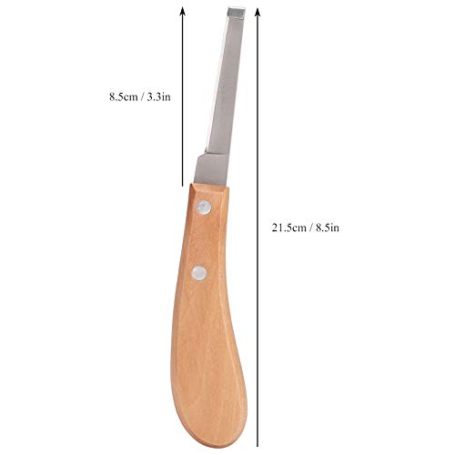Image of Keenso Hoof Knife,Hoof Picks for Horses,Horse Hoof Pick,Goat Hoof Trimmers,Super Sharp Hoof Knife,Horse Hoof Knife,Hoof Trim Tool Blade Hoof Knife, Horse Shoe Knife(Left)