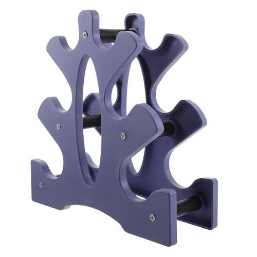 VANZACK 1Pc Multifunctional Dumbbell Rack Storage Holder for Home Gym Durable Abs Display Stand for Weights Smooth Edges Fitness Accessory Lightweight and Portable