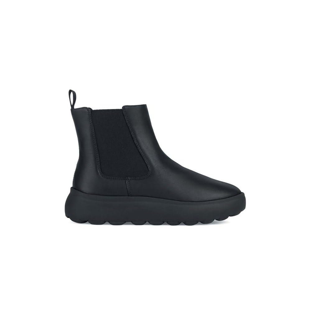 Geox Women's Black Chelsea Boots, 3 Uk, Spherica Ec4.1 Booties