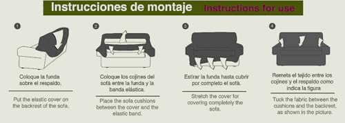 Funda Sillon Relax Estoralis Beta Tejido Elastico Tabaco 70-90 cm 7