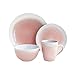 American Atelier 6693-16-RB Oasis Dinnerware Set, Pink